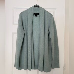 Aqua Cashmere Cardigan Sweater - Woman’s Size L